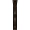 Ekena Millwork Bradford Wrought Iron Bracket, (Triple center brace), Antiqued Brass 2"W x 10"D x 12"H BKTM02X10X12TBRABS - alternate 2